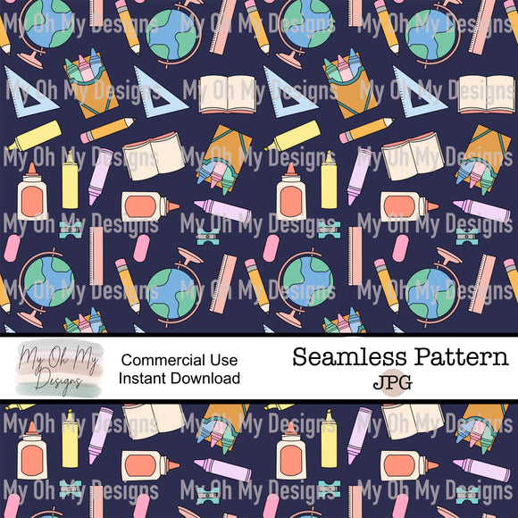 School supplies - Seamless File