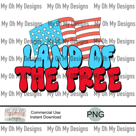 Land of the free - PNG File
