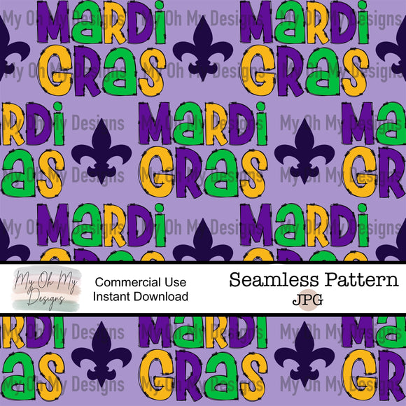 Mardi Gras - Seamless File