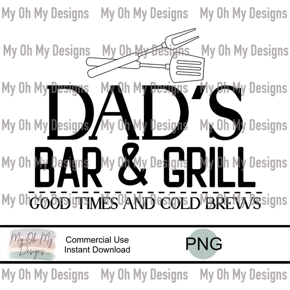 Dad’s Grill - PNG File