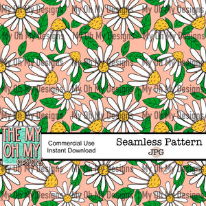 Daisy Flowers - Seamless File