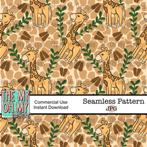 Giraffe - Seamless File