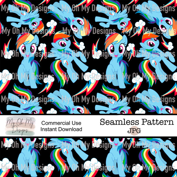 Ponies, Pony - Seamless File