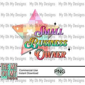 Small business owner- PNG file