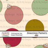 Christmas Ornaments - Seamless File