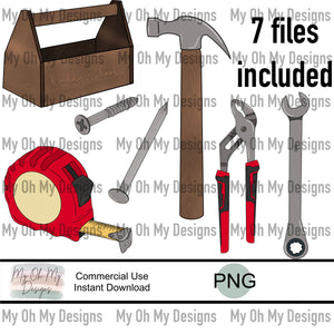 Tools, Clipart - PNG Files