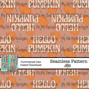 Hello Pumpkin - Seamless File