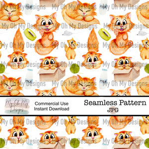 Cat / Kitten - Seamless File