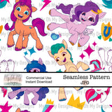 Ponies, Pony - Seamless File