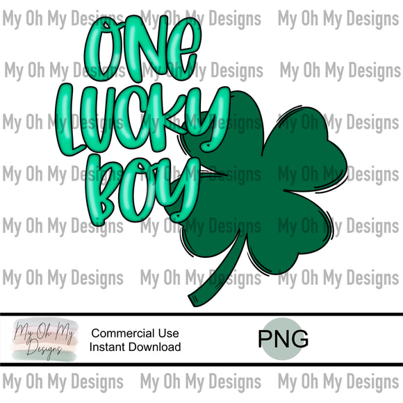 One lucky boy, St. Patrick’s Day - PNG File