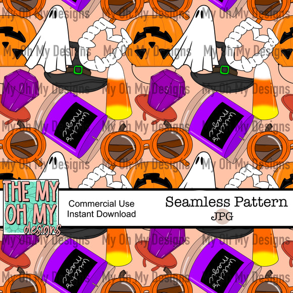 Halloween item mashup - Seamless File