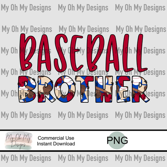Baseball Brother - PNG file