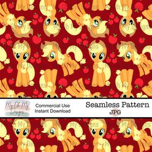 Ponies, Pony - Seamless File