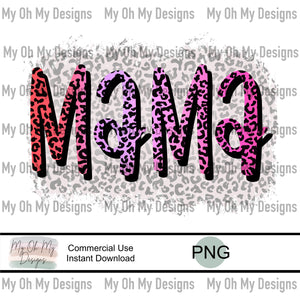 Mama Leopard - PNG File