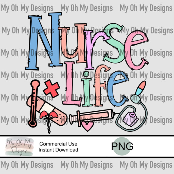 Nurse Life - PNG File