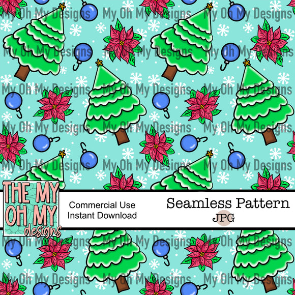 Christmas, Winters - Seamless File