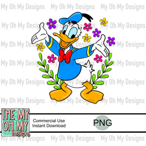 Mouse friend, duck - PNG File