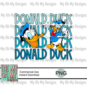 Duck, mouse friend - PNG File