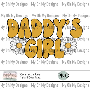 Daddy’s girl, daisy - PNG File