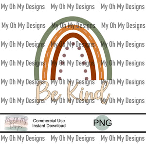 Be kind - PNG file