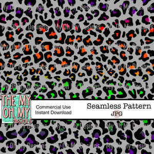 Halloween leopard print - Seamless File