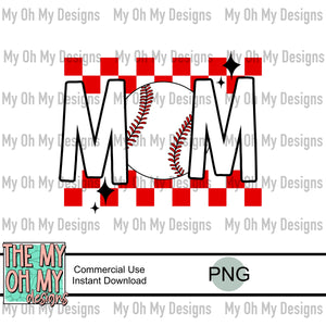 Baseball mom - PNG File