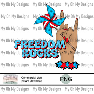Freedom rocks - PNG File