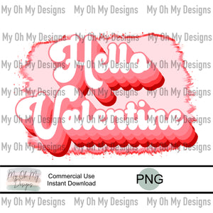 Hello Valentine - PNG File