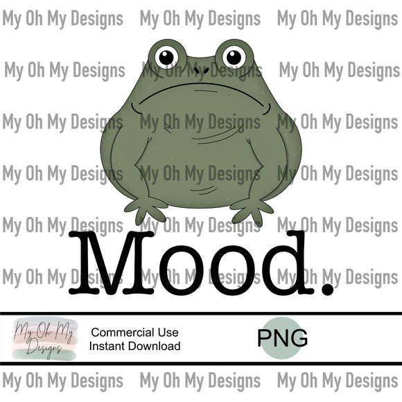 Frog, mood - PNG File