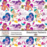 Ponies, Pony - Seamless File