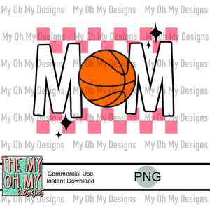 Basketball Mom - PNG File