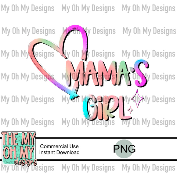 Mama’s girl - PNG File