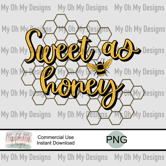 Sweet as honey - PNG File