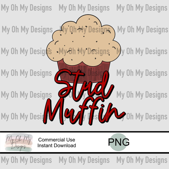 Stud Muffin - PNG File