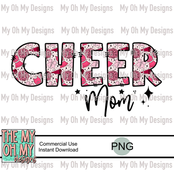 Cheer mom - PNG File