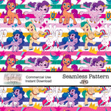 Ponies, Pony - Seamless File