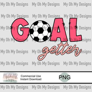 Soccer, Goal getter - PNG File