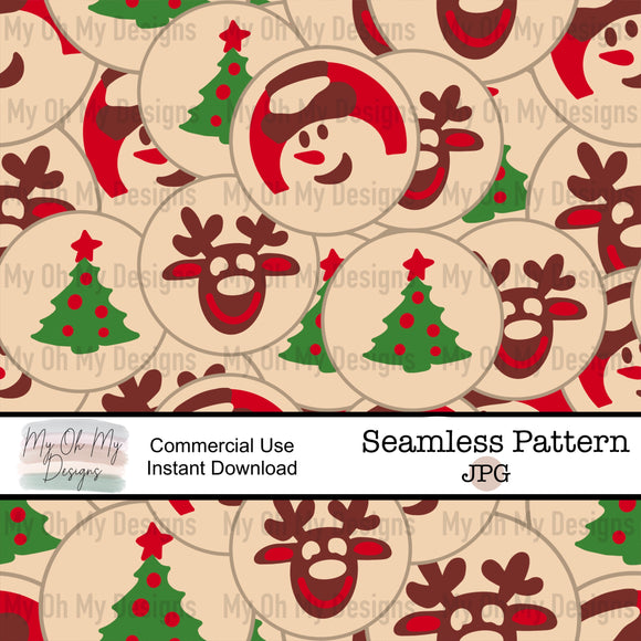 Christmas Cookies - Seamless File