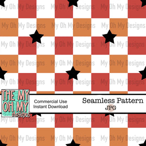 Star checkerboard - Seamless File