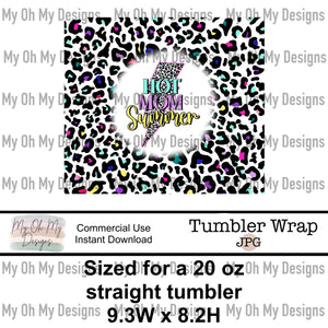 Hot mom summer - Tumbler Wrap