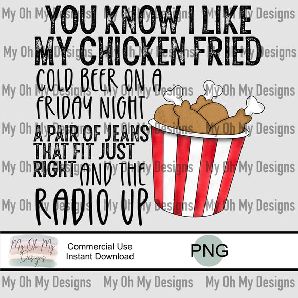 Fried Chicken - PNG File