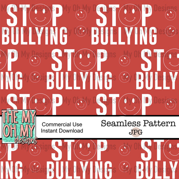 Stop bullying, anti bully - Seamless File