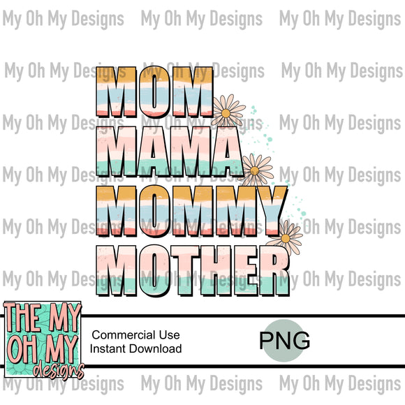 Mom, mama, mommy, mother - PNG File