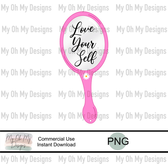 Love your self- PNG File